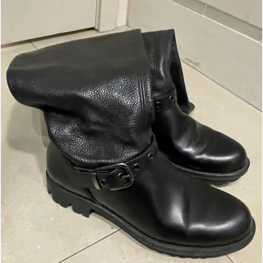 Italian leather boot